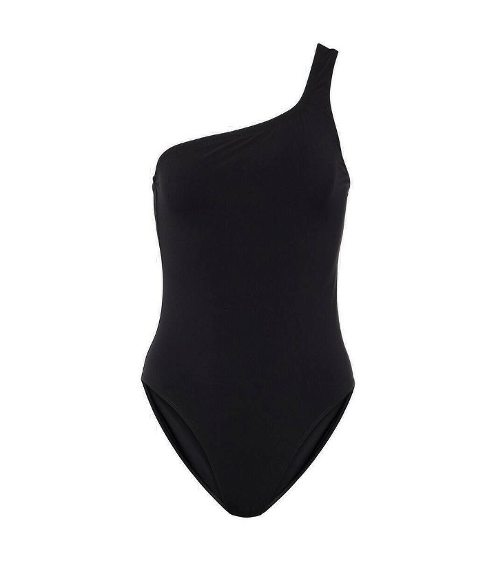 Photo: Isabel Marant Sage cutout one-shoulder swimsuit