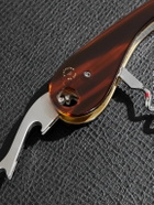 L'Atelier Du Vin - Soft Machine Nomad Dandy Tortoiseshell Acetate and Brass Corkscrew