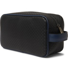 Serapian - Coated-Canvas Wash Bag - Black