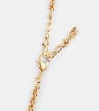 Dolce&Gabbana DG embellished gold-plated necklace