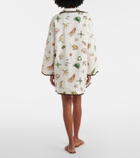Alémais Printed linen minidress