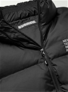 Neighborhood - Quilted Shell Down Gilet - Black