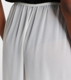 The Frankie Shop Mio sheer crêpe balloon pants