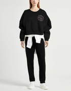 Alpha Industries Womens Sweatshirt in Black