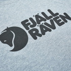 Fjällräven Men's Logo T-Shirt in Uncle Blue/Melange