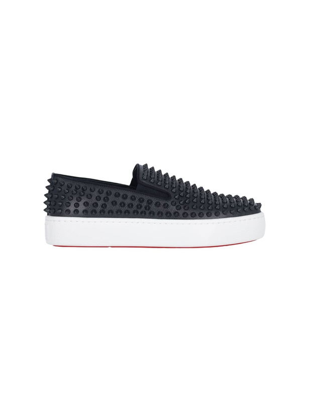 Photo: Christian Louboutin spikeboat Sneakers