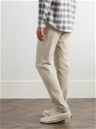 NN07 - Wilhelm 1010 Straight-Leg Stretch Organic Cotton Trousers - Neutrals