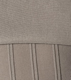 Agnona - Off-the-shoulder cotton-blend top
