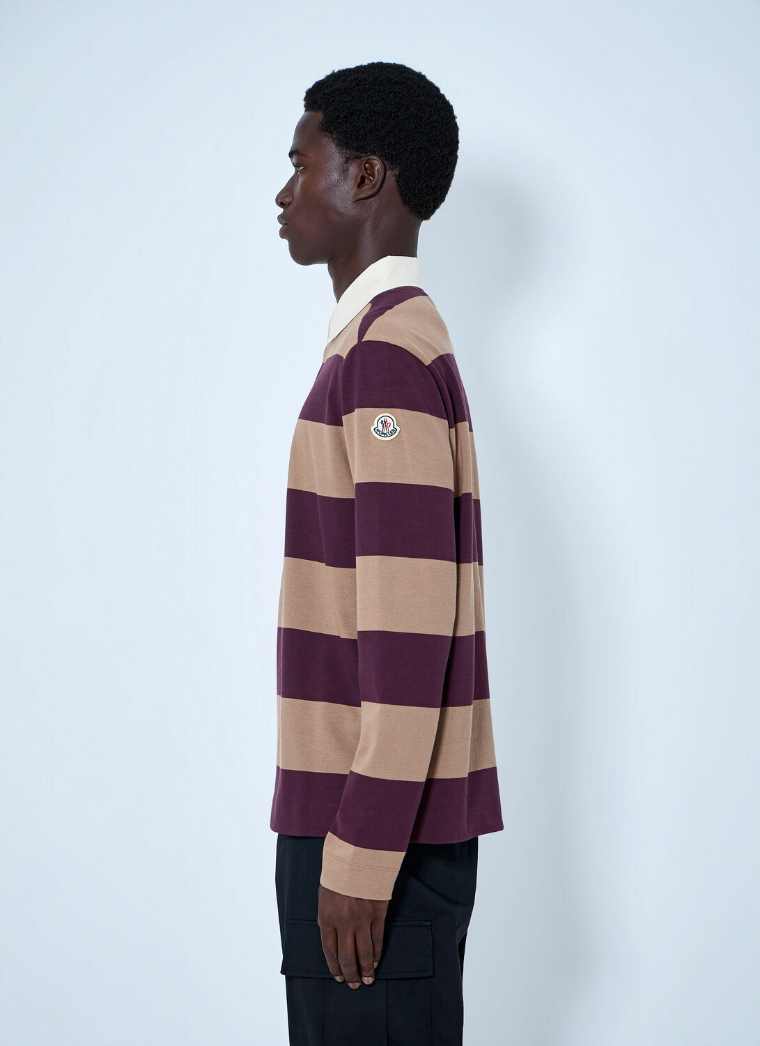 Moncler Striped Rugby Shirt