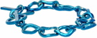 Collina Strada Blue Crushed Chain Bracelet