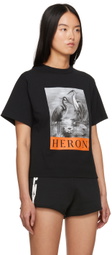 Heron Preston Black 'Heron' T-Shirt