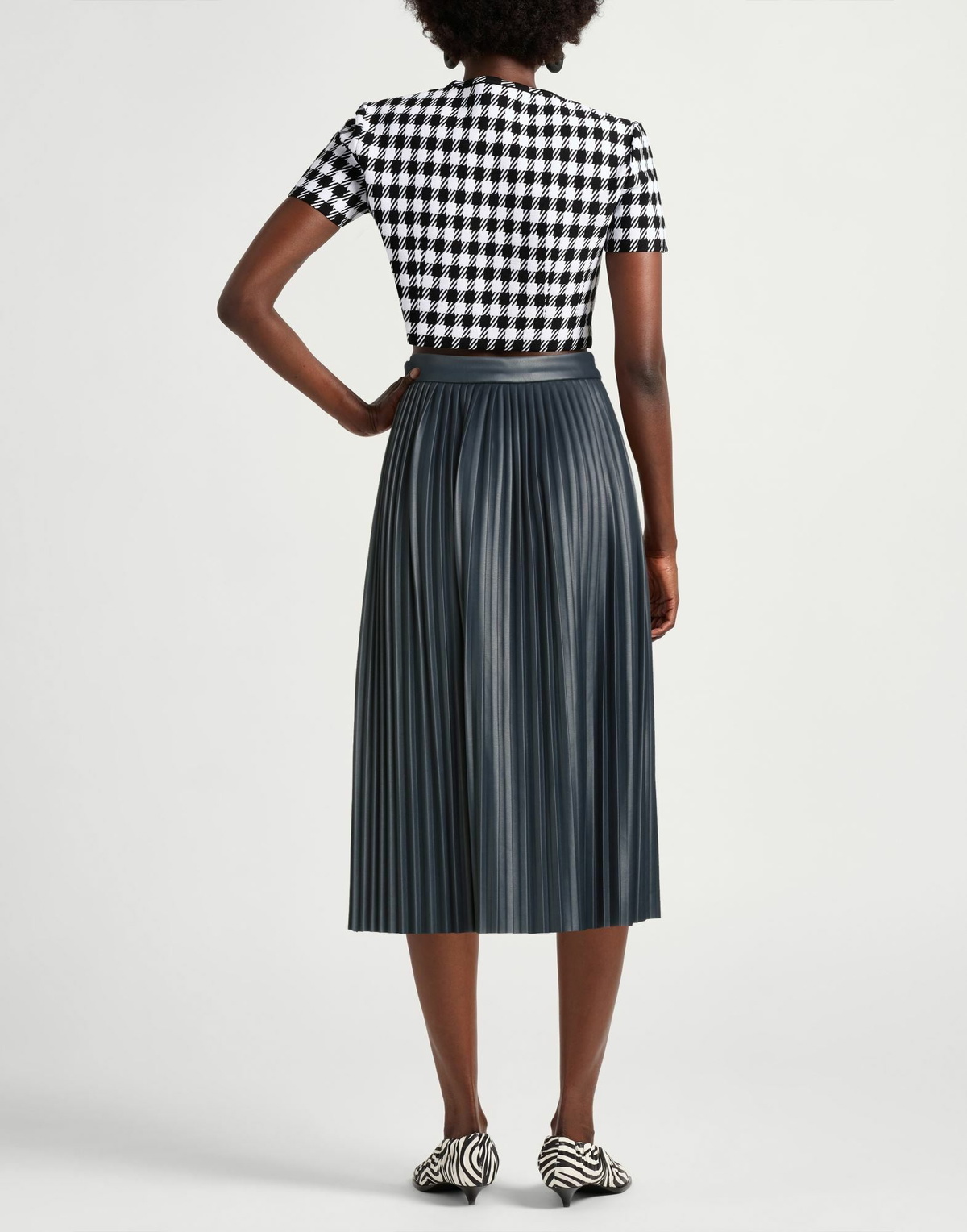 Jijil Womens Midi skirt Midnight in Blue