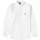 Human Made Men's Oxford Button Down Shirt in White