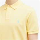Polo Ralph Lauren Men's Colour Shop Custom Fit Polo Shirt in Corn Yellow