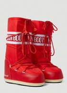 Icon Snow Boots in Red