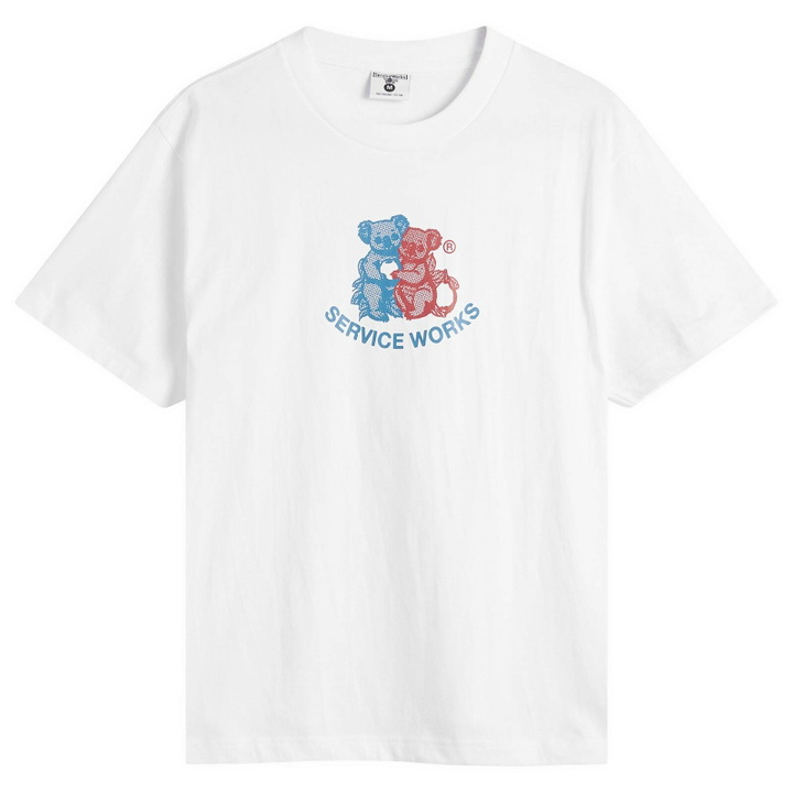 Photo: Service Works Men's Family Fruit T-Shirt in White