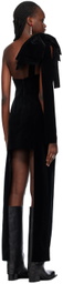 FIDAN NOVRUZOVA Black Bow Minidress