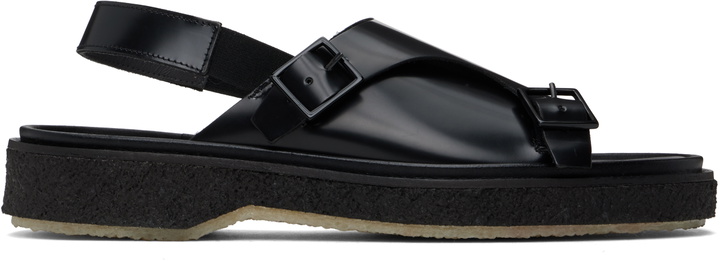 Photo: Adieu Black Type 140 Sandals
