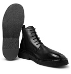 Marsell - Full-Grain Leather Boots - Black