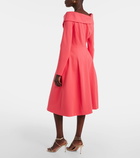 Dorothee Schumacher Off-shoulder midi dress