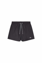 Diesel Swim shorts with metallic Oval D logo - Swim shorts Mens in Black