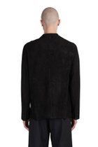 Salvatore Santoro Leather Jacket In Black Leather