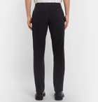 Officine Generale - Charcoal Slim-Fit Cotton-Corduroy Trousers - Men - Charcoal