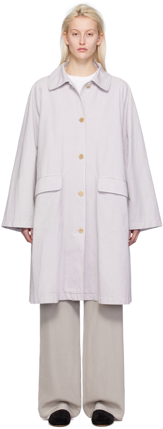 ◆Sienne◆ Row Trench Coat Khaki S4FCT010 Row Trench Coat (Khaki) - sienne