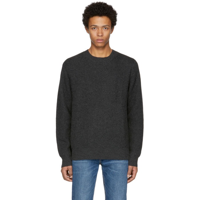 Photo: Levis Made and Crafted Black Pieced Sweater