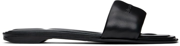 Photo: Alexander Wang Black Vy Pool Slides