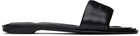 Alexander Wang Black Vy Pool Slides