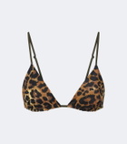 Johanna Ortiz Leopard-print bikini top