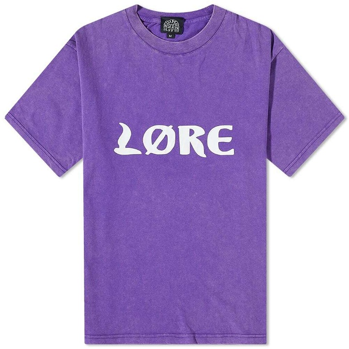 Photo: Heresy Men's Lore T-Shirt in Ash Purple