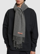 ACNE STUDIOS Wool Logo Scarf
