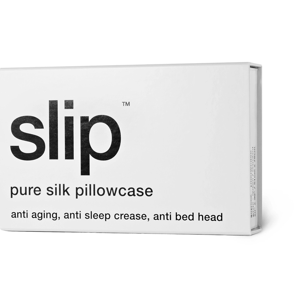 Slip - Embroidered Mulberry Slipsilk Queen Pillowcase - White