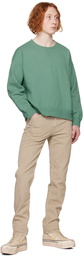 visvim Green Jumbo Sweatshirt