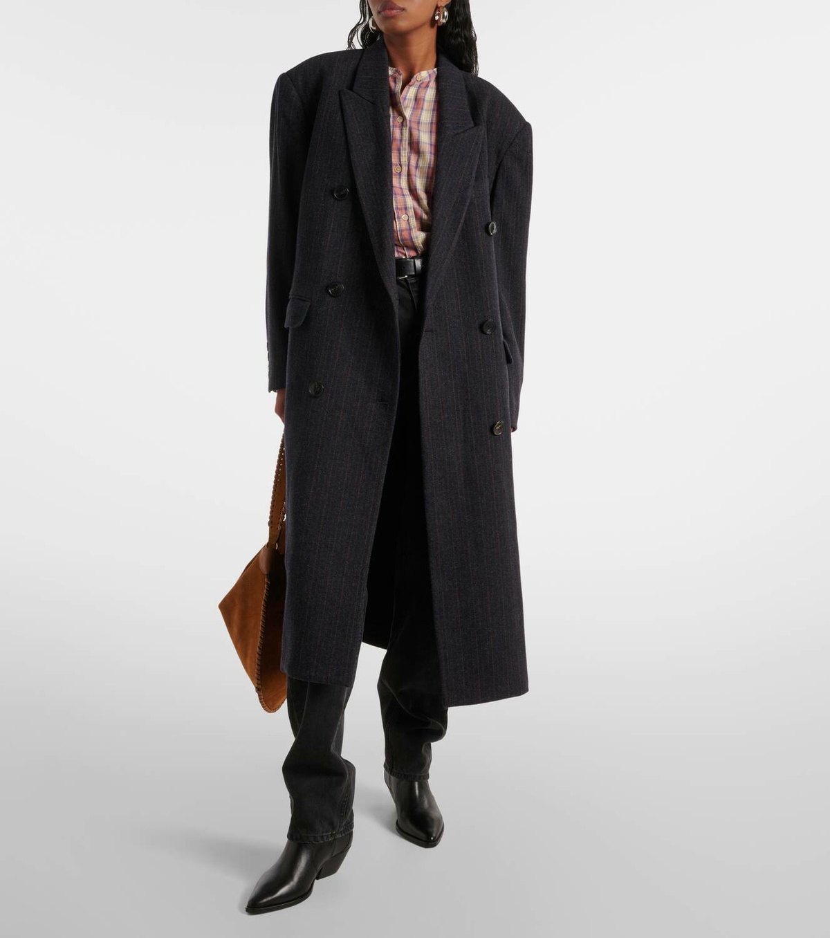 コート ISABEL MARANT ETOILE LEXANA COAT Isabel Marant Etoile Lexana Coat in Black/Ecru – Hampden