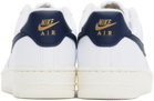 Nike White & Navy Air Force 1 '07 Next Nature Sneakers