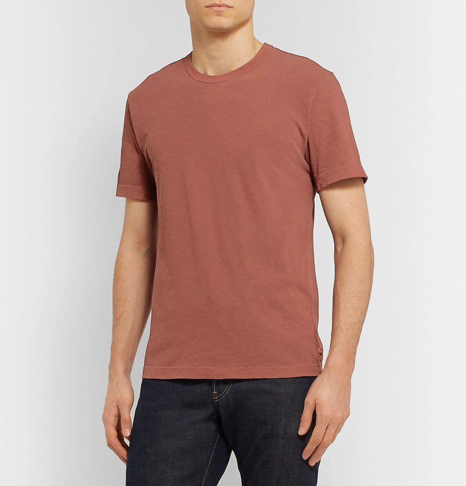 Slim-Fit Combed Cotton-Jersey T-Shirt