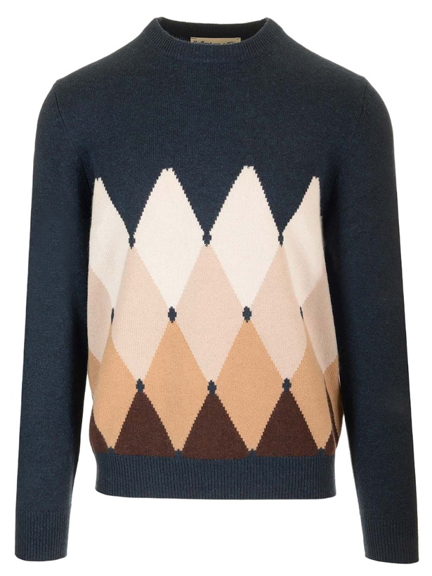 Photo: Ballantyne Cotton And Cashmere Sweater