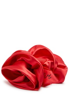 Damson Madder Rose Satin Hair Clip - Red - One Size