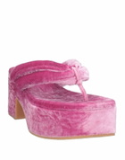 Dries Van Noten Womens Thong sandal in Pink