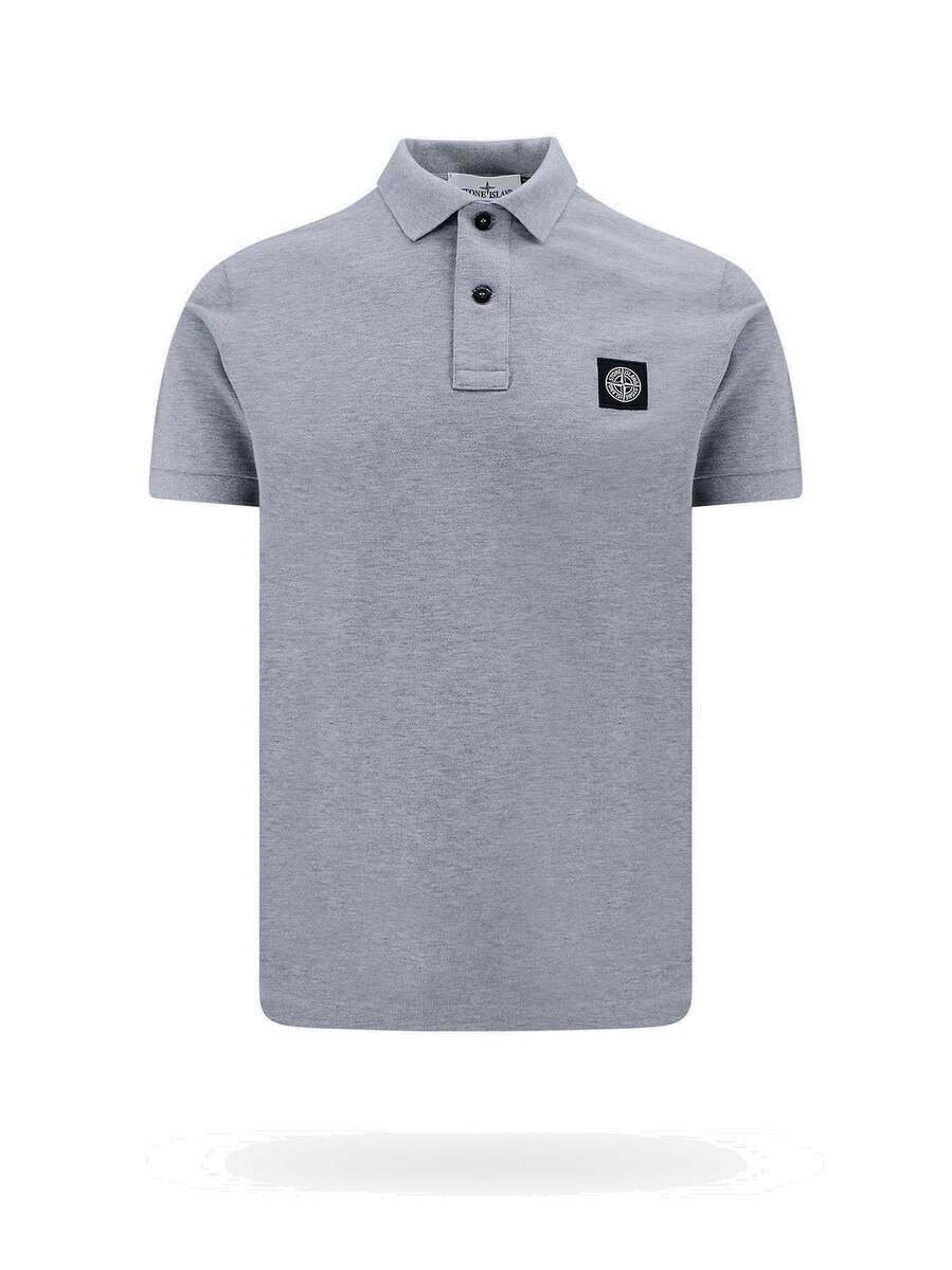 Stone Island - Man - Grey - Polo Shirt main image 1