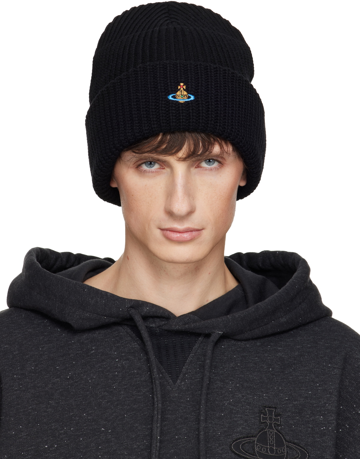 Vivienne Westwood Black Sporty Beanie Vivienne Westwood