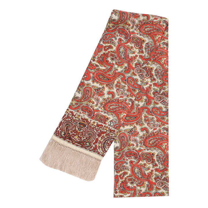 Photo: Valentino Garavani Silk Scarf Bandeaux
