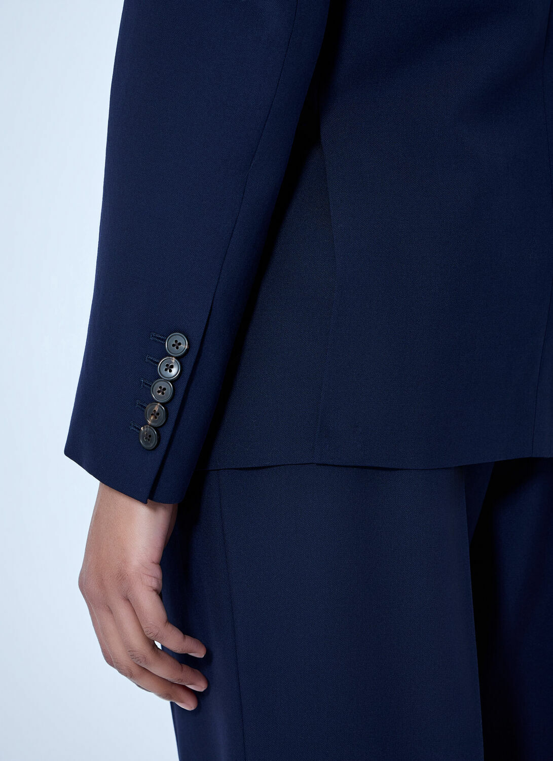 Dries Van Noten Double-Breasted Wool Blazer