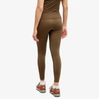 Pangaia Women's Motion Low Impact Leggings in Soil Brown