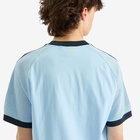 Adidas Men's Premium Knitted T-Shirt in Clear Sky