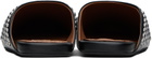 ALAÏA Black Strass Lambskin Mules