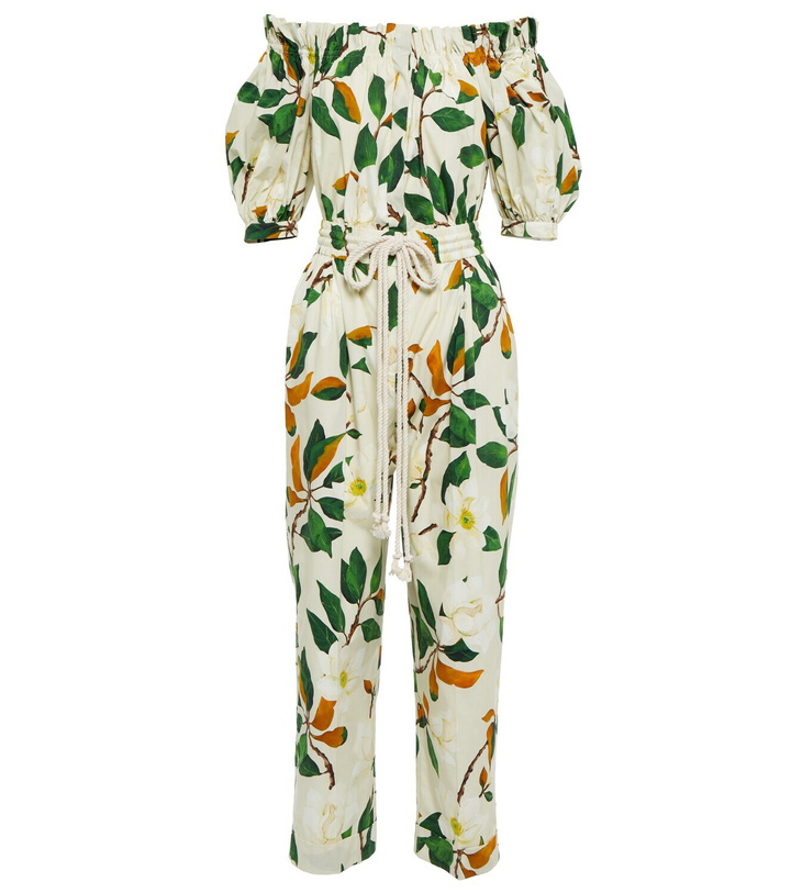 Photo: Oscar de la Renta Cotton-blend jumpsuit